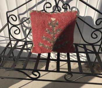Applied Annie Sloan Chalk Paint in Emperors Silk (red) to restore the original color.